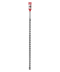 Rebar Demon SDS-Max 4-Cutter Full Carbide Head Hammer Drill Bit 1 1/8 Inch Diameter, 36 Inch Length, fully visible