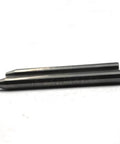 Two tungsten waterjet focusing tubes, 7.62 x 1.02 x 76.2 mm
