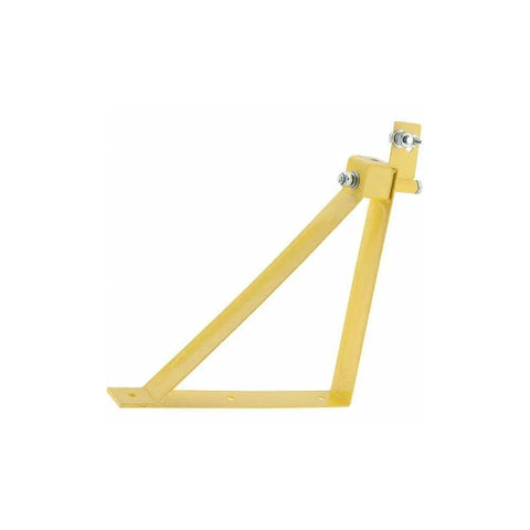 Yellow Wall Mount Bracket Kit For Industrial Grade Air Circulator Fan Heads 24 To 30 Inches Built To Last Rugged Heavy Duty Indoor Mounting Bracket For Warehouses And Offices High Visibility