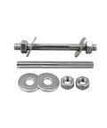 Beefy Heavy Duty 2 Pack Stainless Steel Double Ended Threaded Post Kit M8x200mm For RC Planes And Models, Rustproof Push Rod Connectors