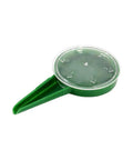 Handheld Seed Spreader With 5 Adjustable Settings And Ergonomic Grip For Easy Lawn Care, green plastic spreader tool