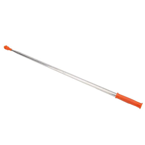 Retractable Stainless Steel Sprayer Wand Extension Pipe Tool For Garden Farm And Horticulture Use with orange handle