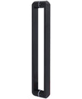 Door Pull Handle Modern Barn Door Kit With Slick Matte Black Finish For Wood And Interior Doors 37 Inch Length Push Pull Bar
