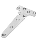 Adjustable Door Hinges For Quiet Close And Smooth Operation T Type Thickened Stainless Steel 151x75x4.5mm