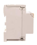 Side view of 60 Amp 4 Pole Normally Closed IEC Heavy Duty Contactor With Silent Operation And DIN Rail Mounting Base, 400V Rated