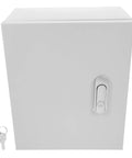 Weatherproof Electrical Junction Box 25x30x14 Cm Plastic Lock Vertical Distribution Panel Enclosure with keys