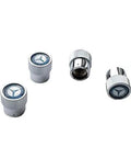 Mercedes Benz Genuine Q 6 40 8131 Valve Stem Caps Blue Laurel Wreath Dope Look For Your Car Wheels And Tire Valves Durable Metal Construction