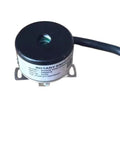 Front view of Rock-Solid Industrial Servo Motor Encoder EI35H8-2500-4P3D5N3TS with cable, for precision feedback in motion control systems.
