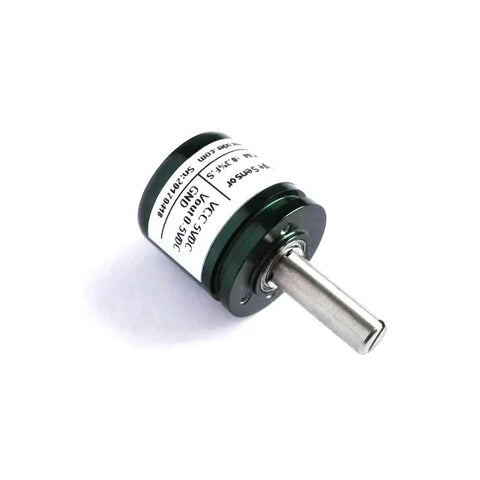 Angle Sensor With Hall Effect Potentiometer 360 Degree Range 0 To 5 Volt Output 5V DC Supply 22mm Diameter 6mm Shaft