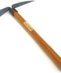 Rugged Heavy Duty Pick Mattock With Dual Head Hoe And Digging Tool Forged Steel 16 Inch Hand Tool on white background