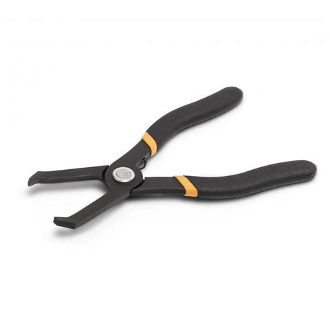 2 Piece Push Pin Plier Set With 30 Degree And 80 Degree Angles For Fast Safe Plastic Anchor And Center Pin Removal Pro Grade Automotive Tool Kit