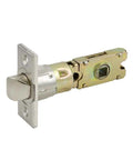 Smooth Operator Passage Door Latch With Six Way Adjustable Square Spindle Fits Hall And Closet Doors Quick Swap Heavy Duty Satin Nickel Finish.