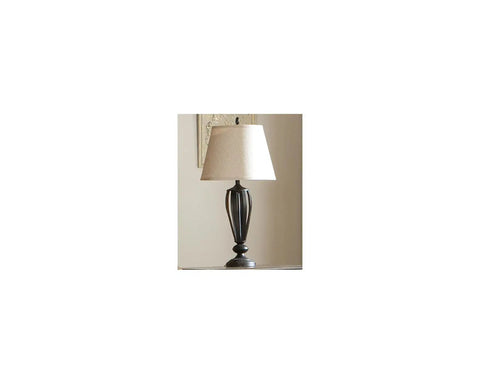 Two Pack Table Lamps With Open Concept Oil Rubbed Bronze Metal Bases And Fabric Hardback Shades, 29.75 Inch Tall, Dual 3 Way Switches, Almost Black Finish For Modern Living Room Lighting