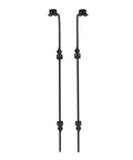 Savage Strength 36 Inch Gate Ground Latch System Built With Heavy Gauge Alloy Steel Drop Rod for secure mounting.