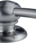 Leland Pump Soap And Lotion Dispenser For Kitchen Sink Top Fill Deck Mount Countertop Soap Dispenser In Brushed Nickel Finish