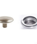 Stainless Steel Snap Fasteners Cap And Socket Only Set 50 Pieces Marine Grade 304 Saltwater Ready Built To Last Rustproof Hardware