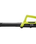 One Plus 90 MPH 200 CFM Cordless Leaf Blower With 18V Lithium Ion Battery And Charger Included, heavy duty and lightweight design.