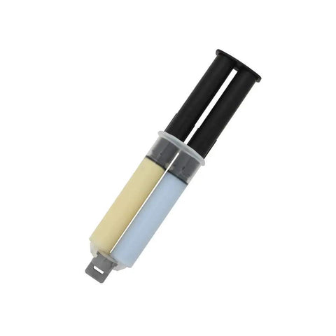 Two Part Epoxy Adhesive Paste In 1 Oz Double Syringe, Translucent Bonding Paste For Wood Metal Glass Brick Concrete And Fiberglass