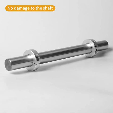 4 Pack Aluminum Shaft Collar Clamp Kit For 10mm Bore Shafts, 30mm Outside Diameter, 10mm Thick with non-marring grip on shaft