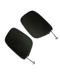 Tow Hook Cover Set for Prius 2019 2020 2021 Front Bumper Eye Lid Caps Black Left and Right 2 Pack Slick Exterior Trim