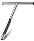 Stainless Steel T Handle Soil Sampler Probe Core for Lawn Garden and Agriculture Forestry Lightweight Durable and Easy to Clean