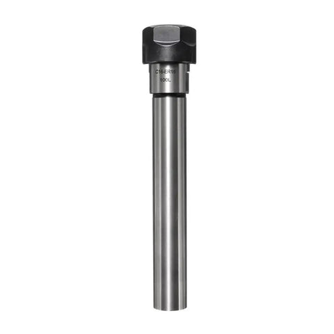 Heavy Duty ER20 Extension Rod And Lathe Chuck Adapter Featuring Precision Threads For Milling Machines and Workshop Gear, steel material.