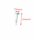 Go Kart Steering Rack Pinion Kit With Adjustable Rack Shaft And Tie Rods For 110cc To 150cc Go Karts, Golf Carts, Buggies, UTVs