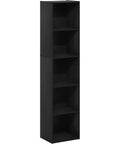 Open Shelf Bookcase For Living Room, Bedroom, And Home Office With Easy Assembly, spacious shelves, sturdy wood frame, modern design