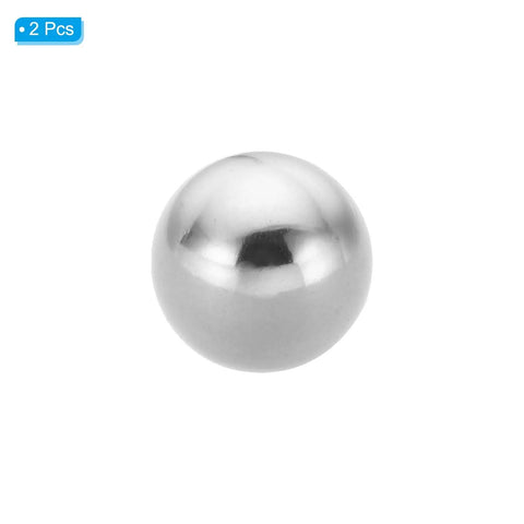 M5x20mm Ball Nuts Knob Set, 2 Pcs Stainless Steel 304 Round Blind Hole Screw Cap Covers For Lighting, DIY Projects, Silver Finish