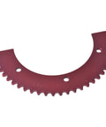 Beefy 35 Tooth Chain Sprocket For Predator 196cc 212cc 100cc Mini Bike Go Kart, red sprocket design, visible holes, side angle view