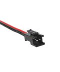 Close-up of 5.5x2.1mm DC Power Jack Charging Port Socket High Current Female Connector with polymer housing