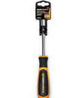 One Quarter Inch Magnetic Bit Holder Screwdriver Handle With Speed Zone Grip, dual material, oil and solvent resistant