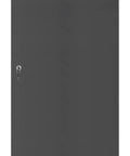 Badass Heavy Duty 42U Floor Standing Network Server Rack Cabinet With Dual Roof Mounted Cooling Fans, front view, SPCC steel, secure storage solution.
