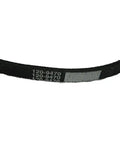 Close-up of 1209470 OEM Traction V Belt For Lawn Tractors Replacement Drive Belt Built To Last Durable Heavy Duty Rubber Belt Model Specific