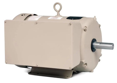 Beefy 7.5HP 1800 RPM 213T TEFC 1 Phase AC Motor for farm equipment, visible side view showing durable housing