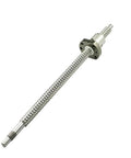 High Performance Ballscrew Kit With Ballnut 16mm Diameter Precision CNC Rolled Metal Screw with threaded shaft and nut assembly.