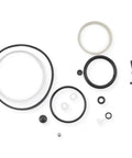 Vertical Hydraulic Bottle Jack Repair Kit For 16 Ton Jacks With Oil Seal O Ring Set shown with various rubber gaskets.