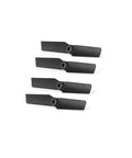 Tail Blade Set For M1 RC Helicopters Black OSHM1015 Beefed Up Tail Rotors For Enhanced Performance Durable Heli Parts