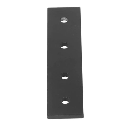 Heavy Duty Aluminum Flat Straight Brace Brackets 4 Hole Connecting Plates close-up