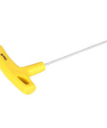 Premium Professional S2 Alloy Steel T Handle Hex Wrench Set H20 With 100mm L Shaped Hex Key Tool Kit For Auto Repair Electronics Assembly And DIY Projects Tough High Performance Gear, yellow 2.0mm T-handle hex wrench