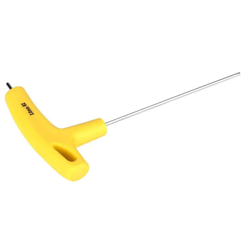 Premium Professional S2 Alloy Steel T Handle Hex Wrench Set H20 With 100mm L Shaped Hex Key Tool Kit For Auto Repair Electronics Assembly And DIY Projects Tough High Performance Gear, yellow 2.0mm T-handle hex wrench