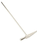 Compact Round Head Steel Hammer For Watchmaking And Jewelry Repair With Adjustable Carry Strap shown on white background