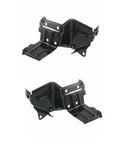 GMC Sierra Bumper Mounting Bracket Pair Left And Right Front Outer Driver And Passenger Side For 2011 2012 2013 2014 2500 HD 3500 HD