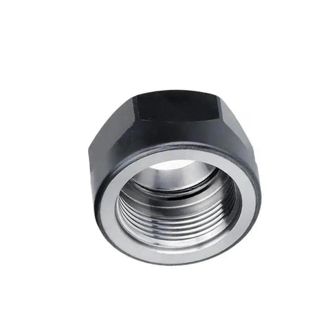 Heavy Duty Er Type Metal Collet Clamping Nut For Milling Cutters, ER 11 size, chrome moly steel, designed for stability and high heat.