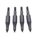 12 Pack Screw In Field Point Archery Tips 125 To 150 Grain Stainless Steel Arrow Points For Target Practice And Training Easy To Install And Replace Black Finish Durable Steel Tough As Nails Built To Last