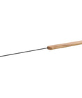 Worm Baiting Needle Tool With Stainless Steel Threader And Wood Handle For Easy Bait Rigging Comfortable Worm Baiting Tool For Freshwater And Saltwater Fishing wood handle and steel needle