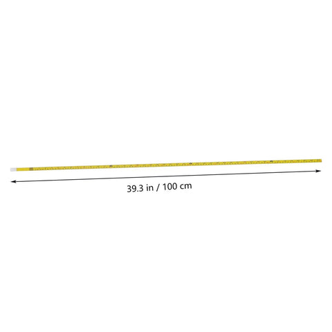 No Sweat Self Adhesive Measuring Ruler Tape 2 Pack for Industrial Workbenches and Cutting Tables, 39.3 in long.