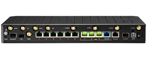 Back view of High Speed 5G Router With Built In WiFi Modem And LTE Fallback For Reliable Branch Networking