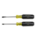 Demolition And Phillips Screwdriver Set With Plated Strike Cap And Heat Treated Blades, Two Piece Pry Ready Tools, heavy-duty design