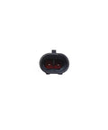 Electric Coolant Water Pump for Vehicles and EVs TA50E-R12-2302 two-pin connector view for easy installation and connection.